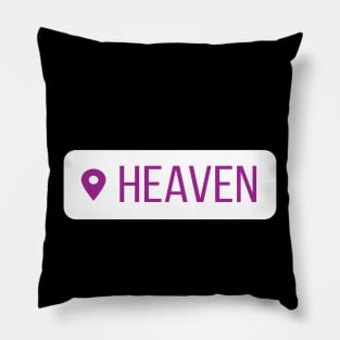 Location Heaven Pillow