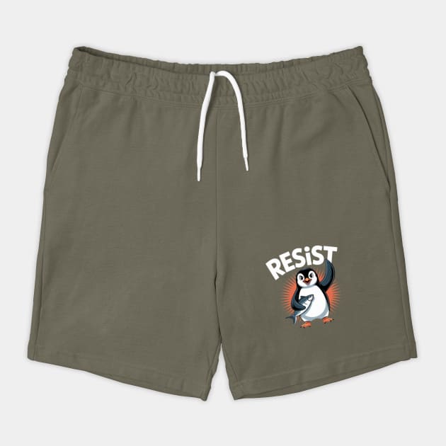 Resist Penguin by CreativeSage