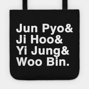 Jun Pyo & Ji Hoo & Yi Jung & Woo Bin Tote