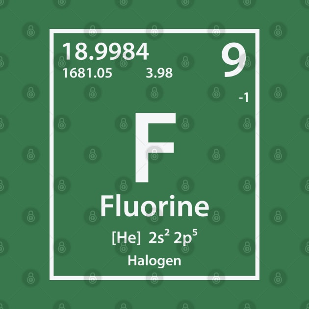 Fluorine Element by cerebrands