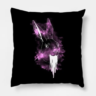 harrowed hare Pillow