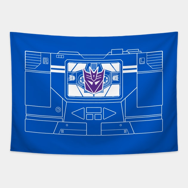 Soundwave Tapestry by JustinDM12