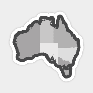 Australia Map Magnet