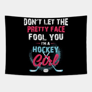 Ice Hockey I'M A Hockey Tapestry