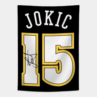 Jokic signed Tapestry