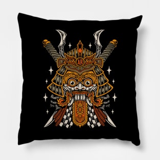 Barong  x Samurai Pillow