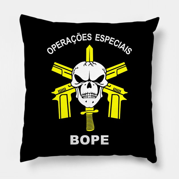 Mod.3 BOPE Batallon Ops Pillow by parashop