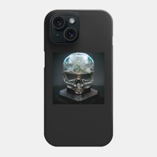 Crystal Skull Phone Case