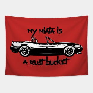 Miata Rust Bucket Tapestry