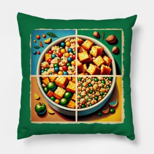 Stuffing Pop Art - Festive Meal Pillow