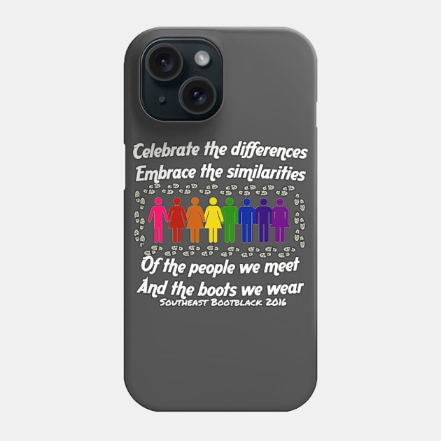 Celebrate the difference Phone Case by sebb2016