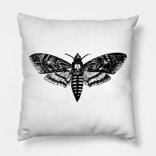 Death's Head Moth Pillow