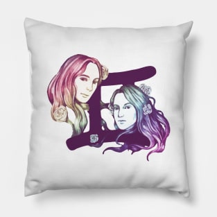 Gemini Zodiac Symbol, Gemini Horoscope Astrology Pillow