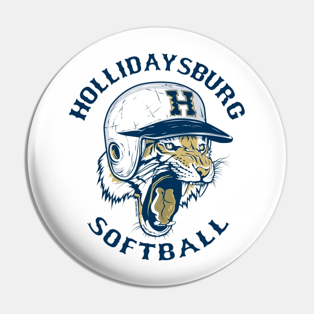 Hollidaysburg Softball Pin by OutdoorMayhem