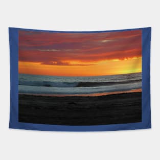 Sunset surf Tapestry