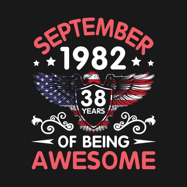 USA Eagle Was Born September 1982 Birthday 38 Years Of Being Awesome by Cowan79