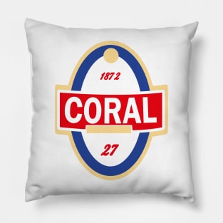 Madeira Island - Rotulo da cerveja Coral / Coral beer label Pillow