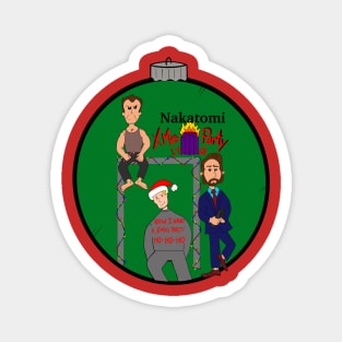 Die Hard Christmas Party Magnet