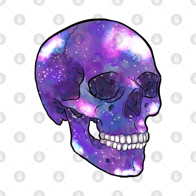 Cosmic Skull 2 by KMogenArt