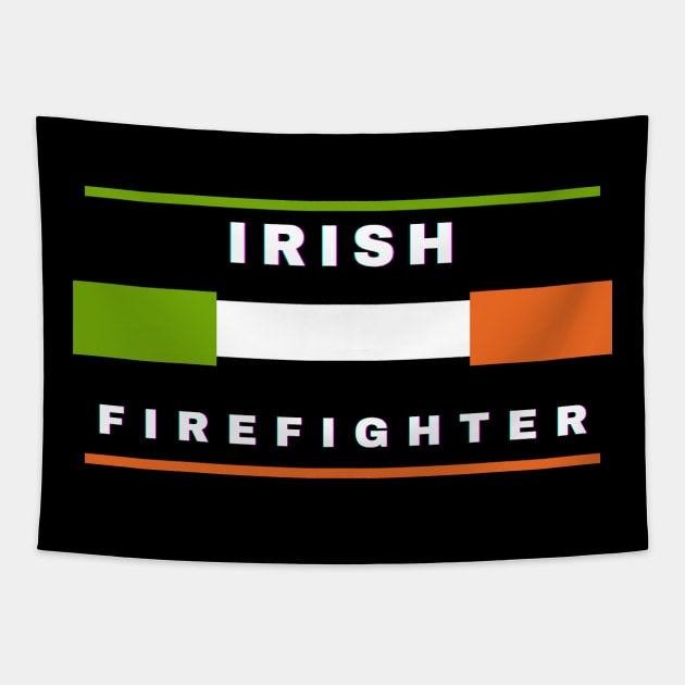 Irish Firefighter Ireland Tapestry by Tecnofa