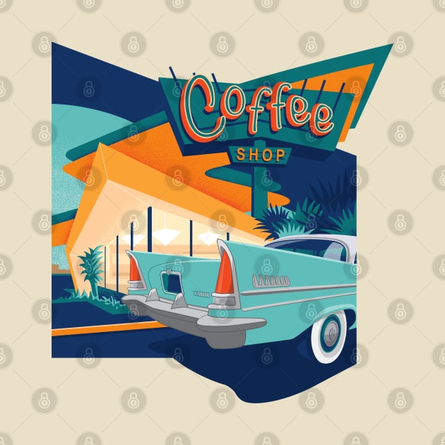 Retro Coffee Shop by candcretro