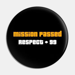 Mission Passed Pin