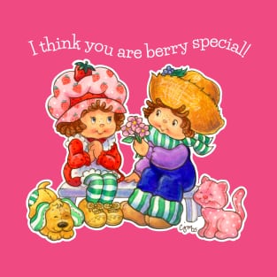 I Think You Are Berry Special! Vintage Strawberry & Huck Fanart WO T-Shirt