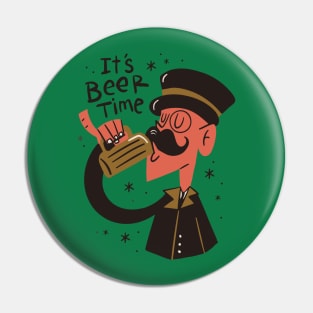 Beer time Pin