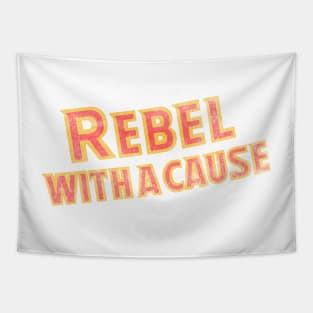 rebel with a cause - v3 Tapestry