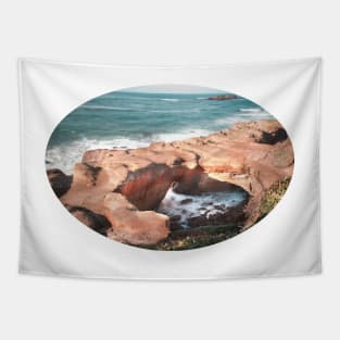 DEVIL'S PUNCHBOWL OREGON STICKER Tapestry