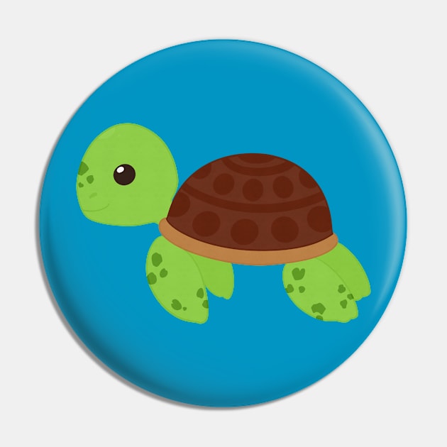 Sea Turtle Pin by NovaSammy