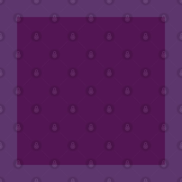 Preppy elegant boho chic solid simple plain  purple by Tina