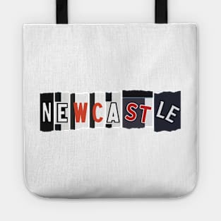 Newcastle torn jersey Tote