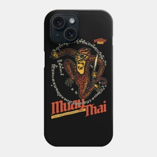 Vintage Muay Thai Sak Yant Monkey Tattoo Phone Case