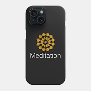 Meditation Mandala Symmetric Pattern Phone Case