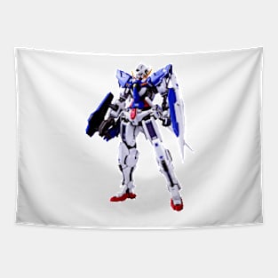 8bit Gundam tall robot Tapestry