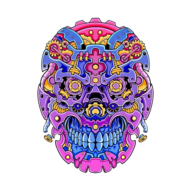 Gear Skull by Efexampink