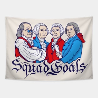 Fourth of July Squad Goals Tapestry