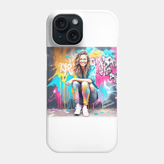 Smiling Artist Phone Case by Andrea Matarazzo