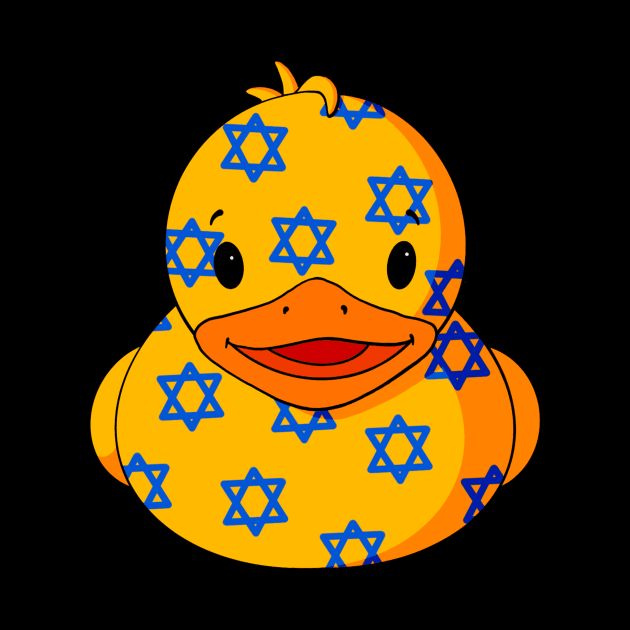 Hannakuh Rubber Duck by Alisha Ober Designs