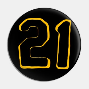 Roberto Clemente 21 Pin