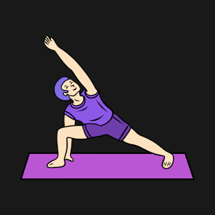 Yoga Utthita Parsvakonasana T-Shirt