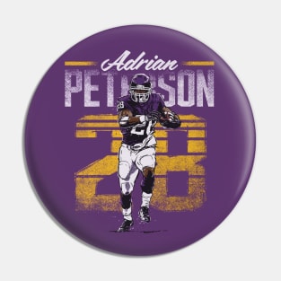 Adrian Peterson Minnesota Retro Pin