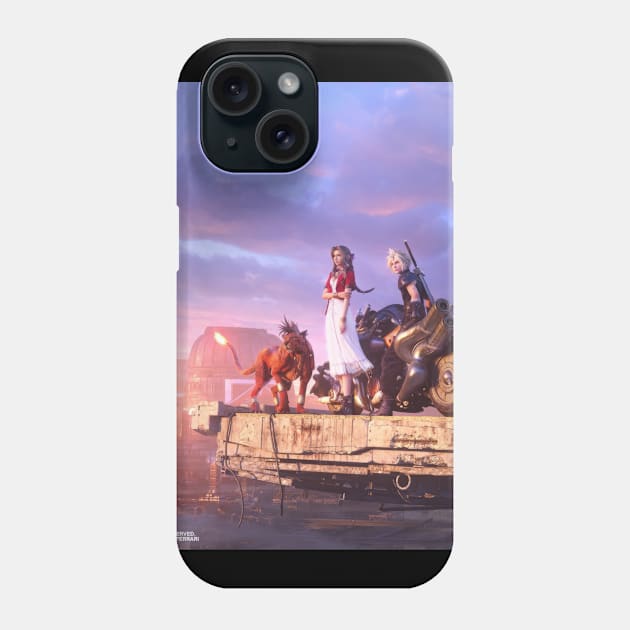 Final Fantasy 7 Remake Phone Case by Zalbathira