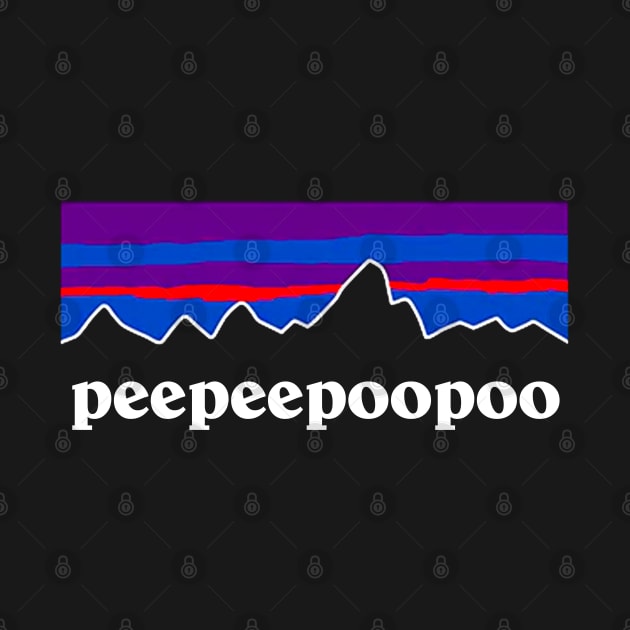 Peepeepoopoo Outdoors Funny by TrikoNovelty