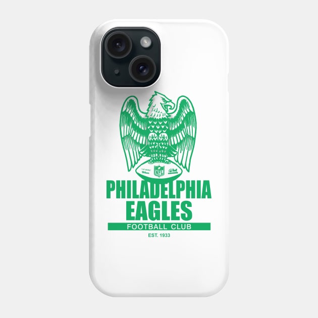 Philadelphia Eagles Retro Look Phone Case by Tom Stiglich Cartoons