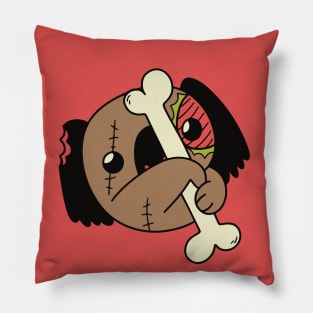 Cute Zombie Koala // Funny Halloween Animals Pillow