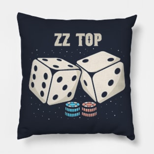 ZZ top Dice Pillow