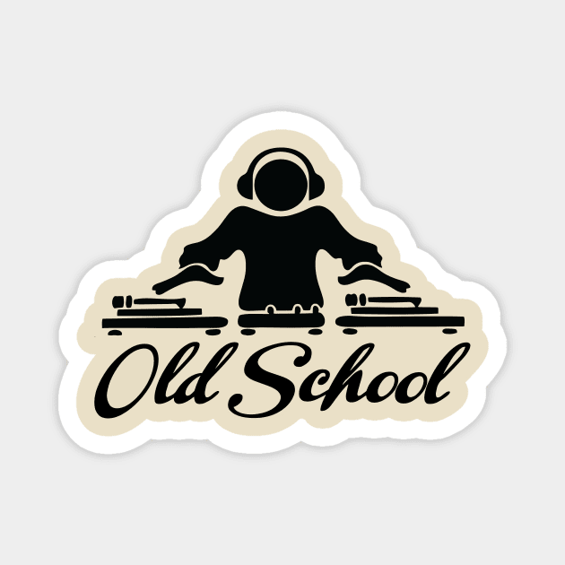 Old school deejay Magnet by retroracing