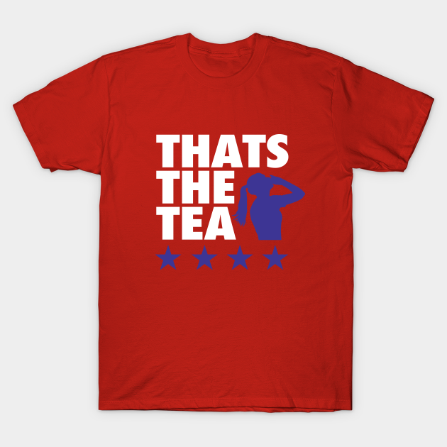 Discover Thats The Tea - Red - Usa Womens Soccer - T-Shirt